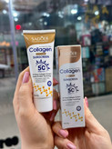 ضد آفتاب بی رنگ سادور SPF 50 مدل کلاژن