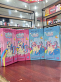 پالت آرایشی کامل انیلیدی Unicorn (سایه، ابرو، رژگونه، رژ لب)